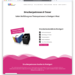 webdesign TINTEN-NACHFÜLL express Startseite